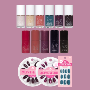 Bonus Fall Polish & Press-On Set