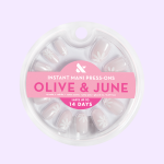 Chrome Daisy Pop - Press-On | Short | Round