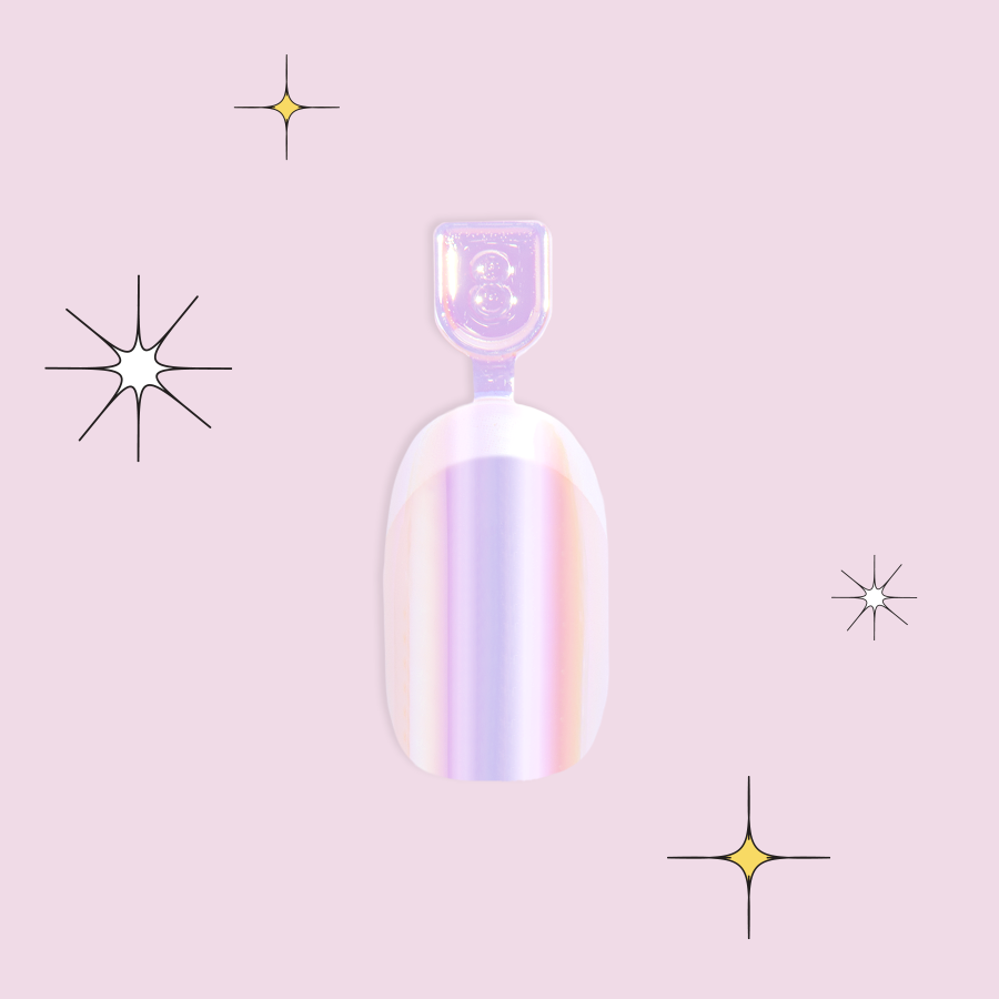 Cool in Chrome French - Pressies | Short Medium | Round - Image 2