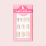 Heart Shower | Extra Short | Squoval - Tab Press-On