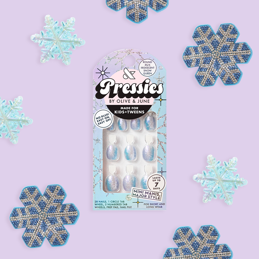Iridescent Snow Queen - Pressies | Extra Short Short | Round - Image 3