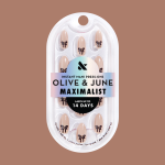 Little Gem Bows - Press On | Medium | Almond