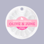 Milky Shimmer - Press-On | Short | Round