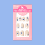 Mod Flowers | Short | Round - Tab Press-On