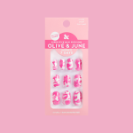 Pink Camo - Tab Press-On | Short | Round