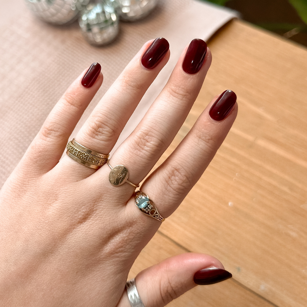 Vineyard | Short | Round - Tab Press-On - Image 3